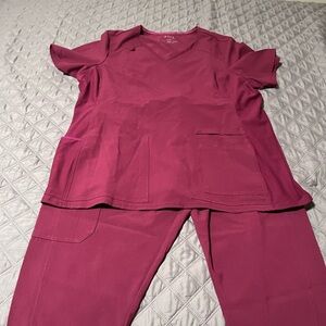 Women's Magenta Top & bottom